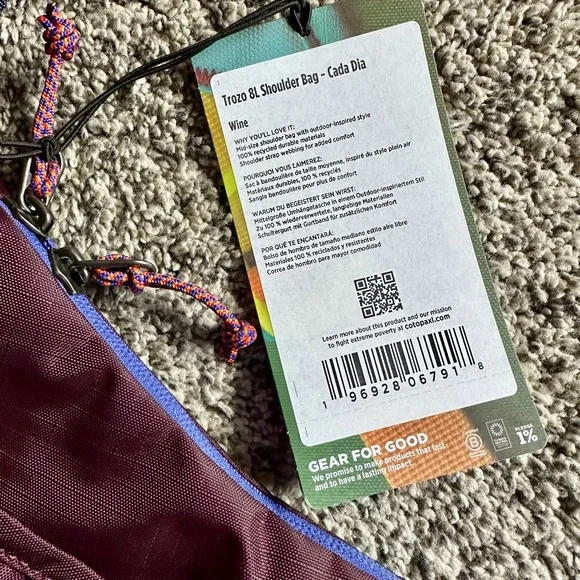 Cotopaxi Trozo 8L Shoulder Crossbody Bag -
Cada Día - Picture 3 of 5